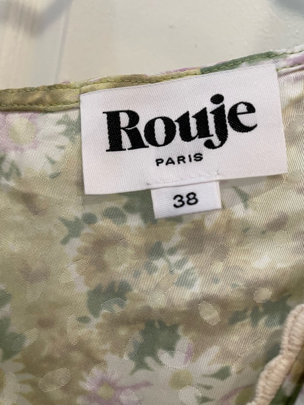 Rouje summer dress, vintage floral sz 38 (sz 10)